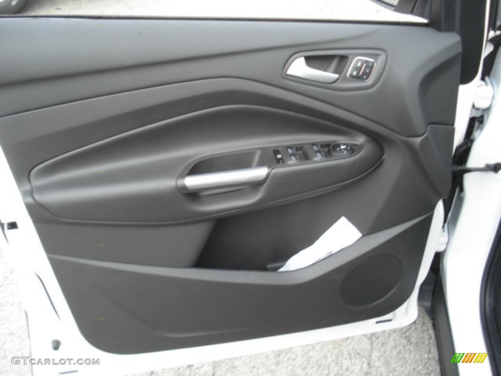 2013 Escape SEL 1.6L EcoBoost 4WD - White Platinum Metallic Tri-Coat / Charcoal Black photo #12