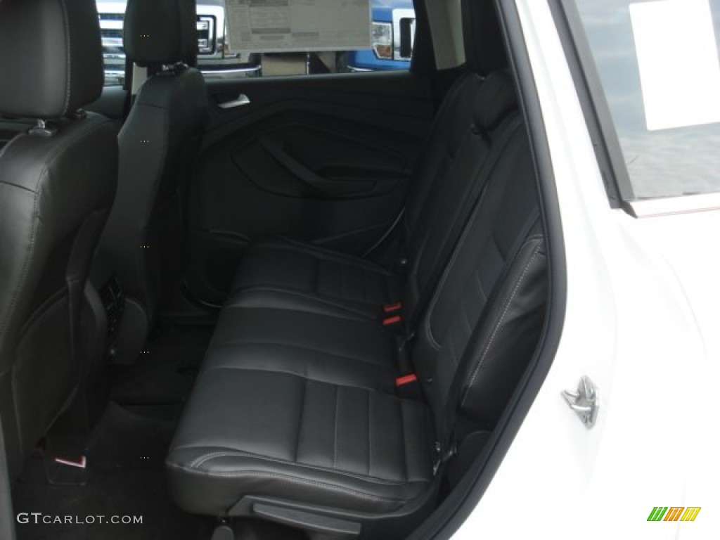 2013 Escape SEL 1.6L EcoBoost 4WD - White Platinum Metallic Tri-Coat / Charcoal Black photo #13