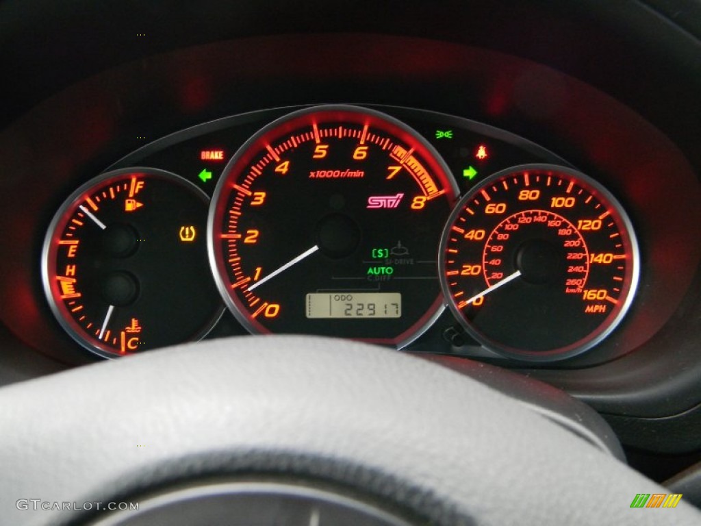 2011 Subaru Impreza WRX STi Gauges Photo #73396037