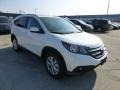 2013 White Diamond Pearl Honda CR-V EX-L AWD  photo #3