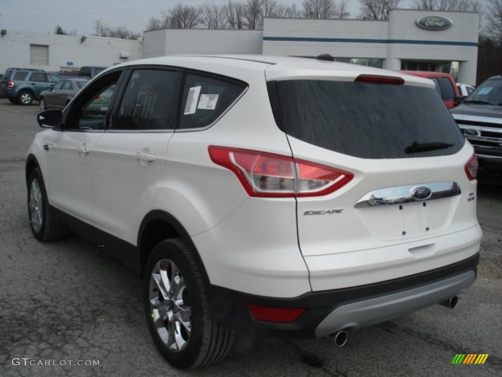 2013 Escape SEL 2.0L EcoBoost 4WD - White Platinum Metallic Tri-Coat / Charcoal Black photo #6