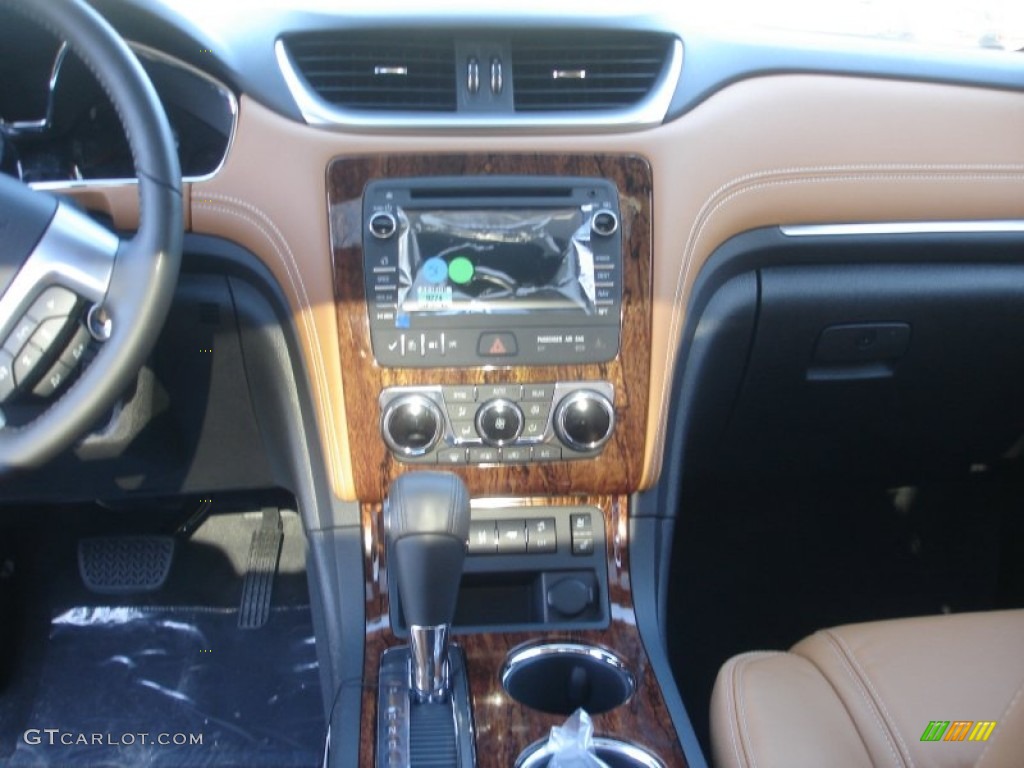 2013 Chevrolet Traverse LTZ AWD Ebony/Mojave Dashboard Photo #73397078