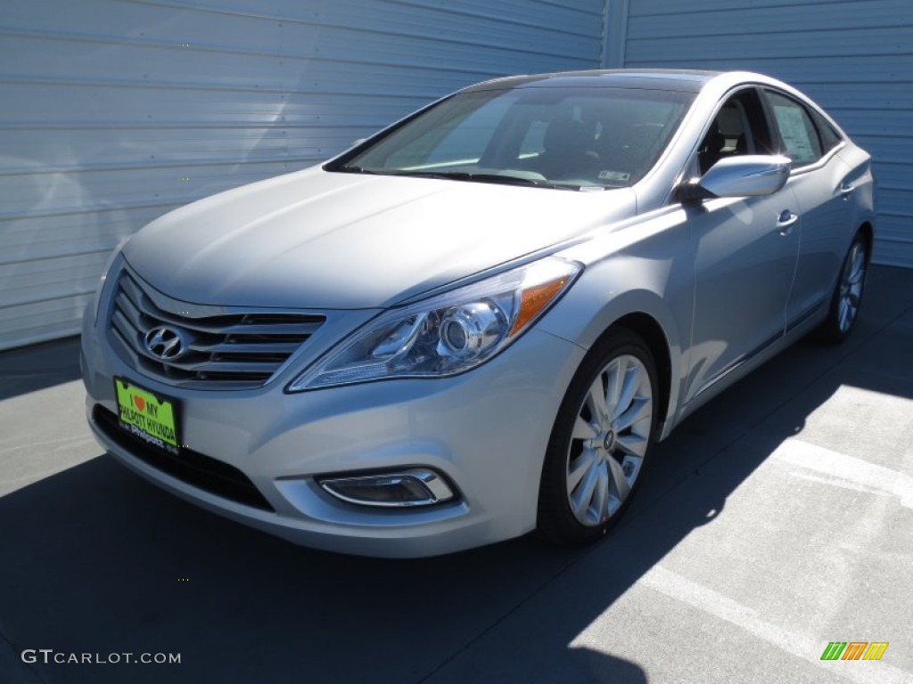 2013 Azera  - Silver Frost Metallic / Graphite Black photo #6