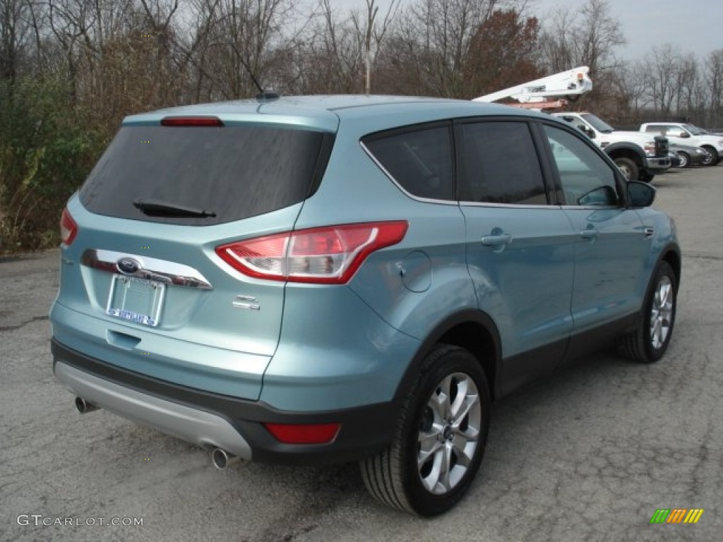 2013 Escape SEL 1.6L EcoBoost 4WD - Frosted Glass Metallic / Charcoal Black photo #8