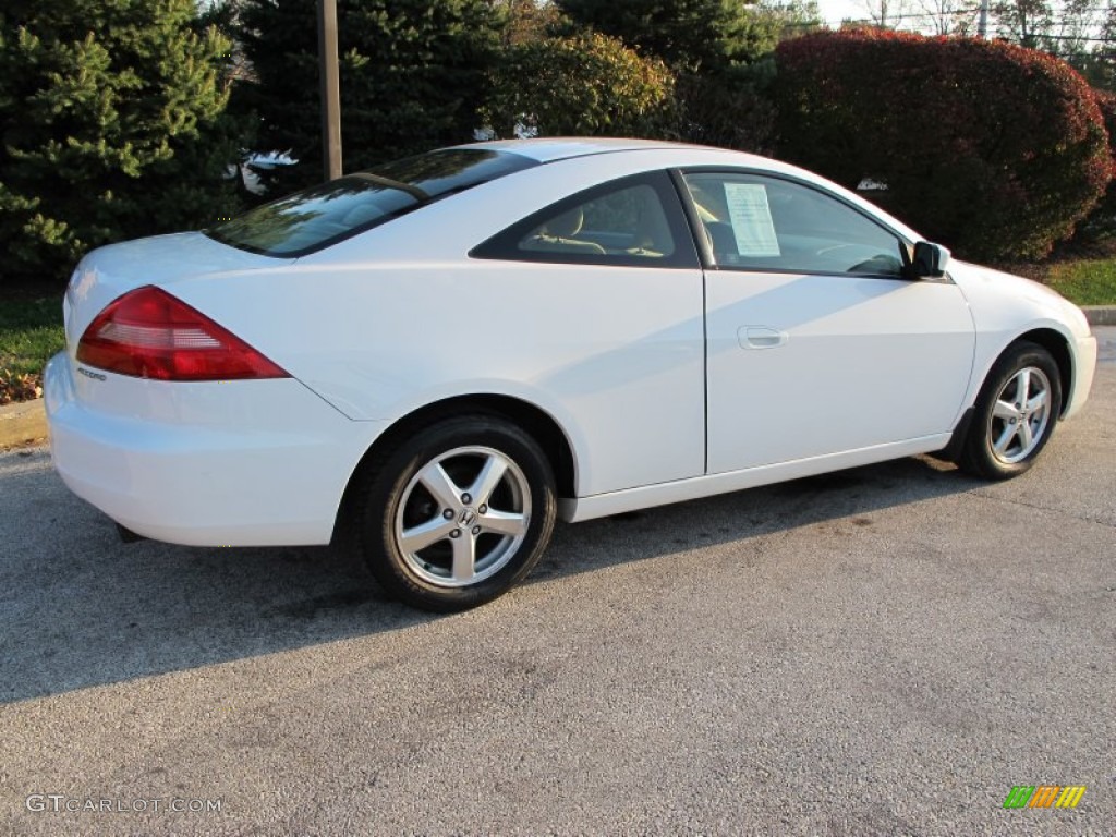 2003 Accord EX Coupe - Taffeta White / Ivory photo #6