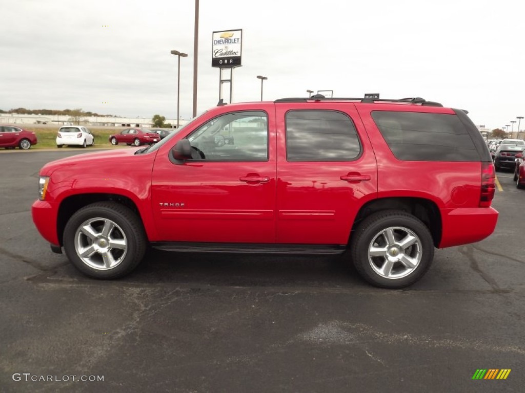 2013 Tahoe LS - Victory Red / Ebony photo #8