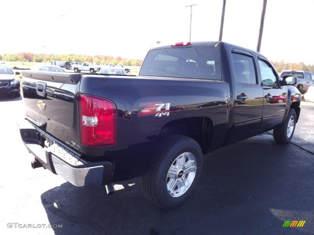 2013 Silverado 1500 LT Crew Cab 4x4 - Black / Ebony photo #5