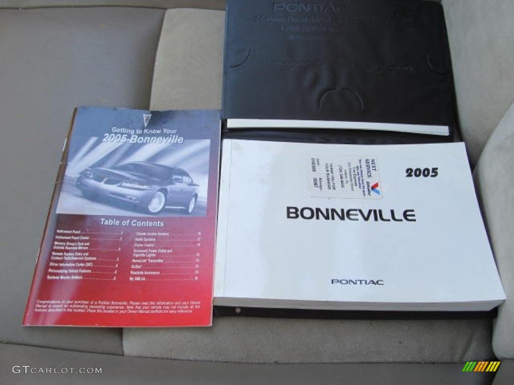 2005 Bonneville GXP - Black / Taupe photo #18