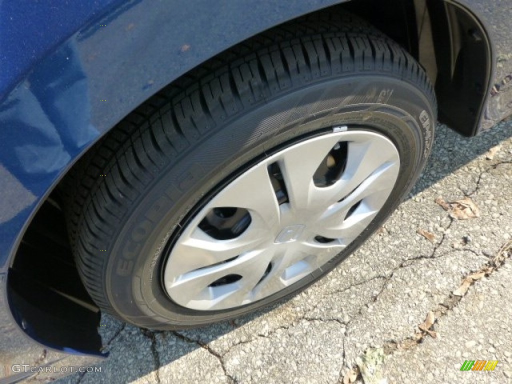 2013 Insight LX Hybrid - Mediterranean Blue Metallic / Gray photo #9