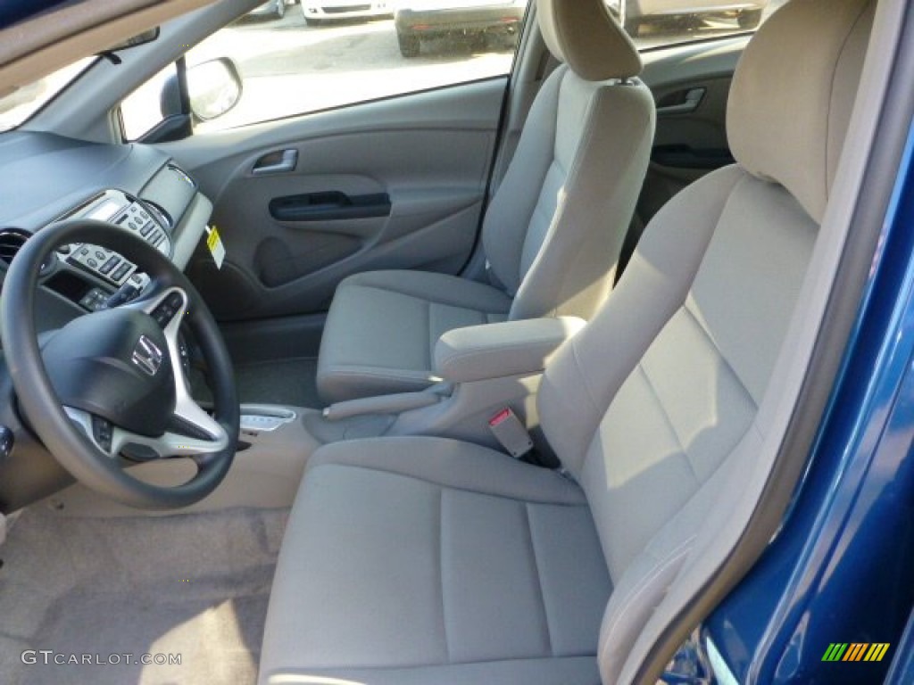 2013 Insight LX Hybrid - Mediterranean Blue Metallic / Gray photo #10