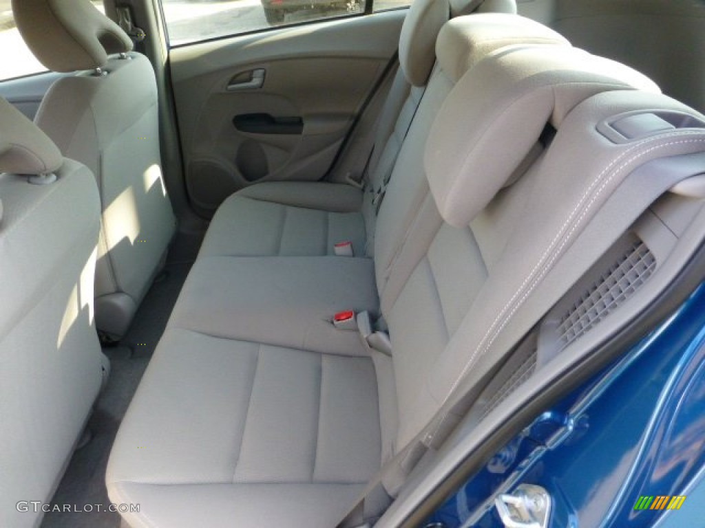 2013 Insight LX Hybrid - Mediterranean Blue Metallic / Gray photo #11