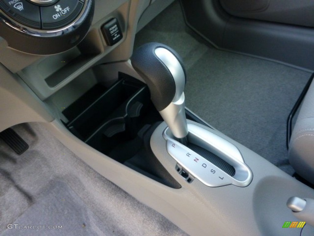 2013 Insight LX Hybrid - Mediterranean Blue Metallic / Gray photo #16