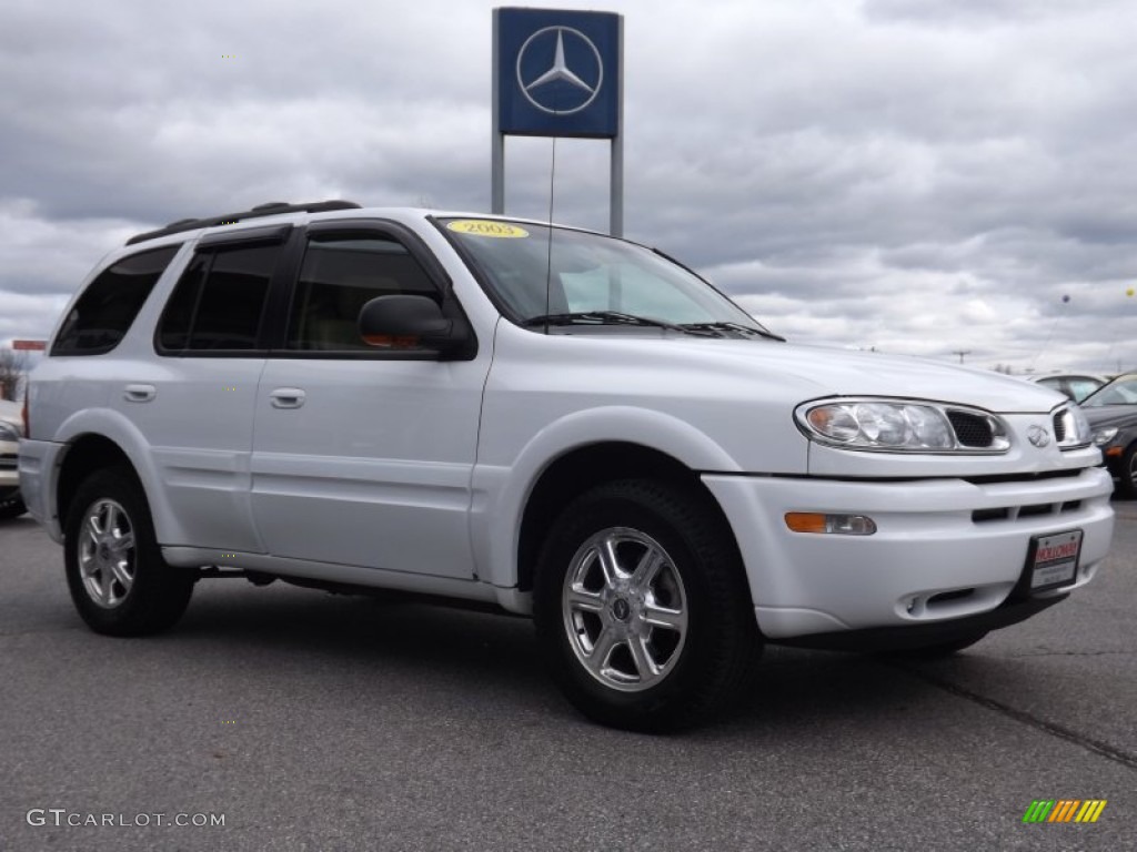 2003 Bravada AWD - Arctic White / Camel photo #3