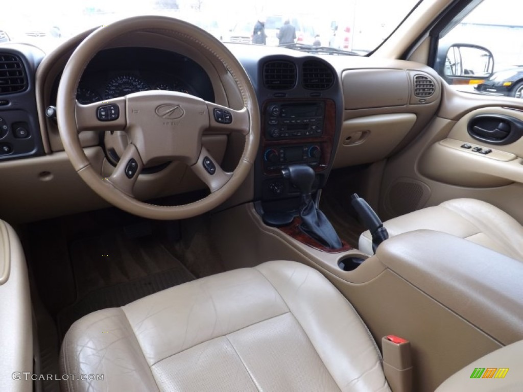 2003 Bravada AWD - Arctic White / Camel photo #8