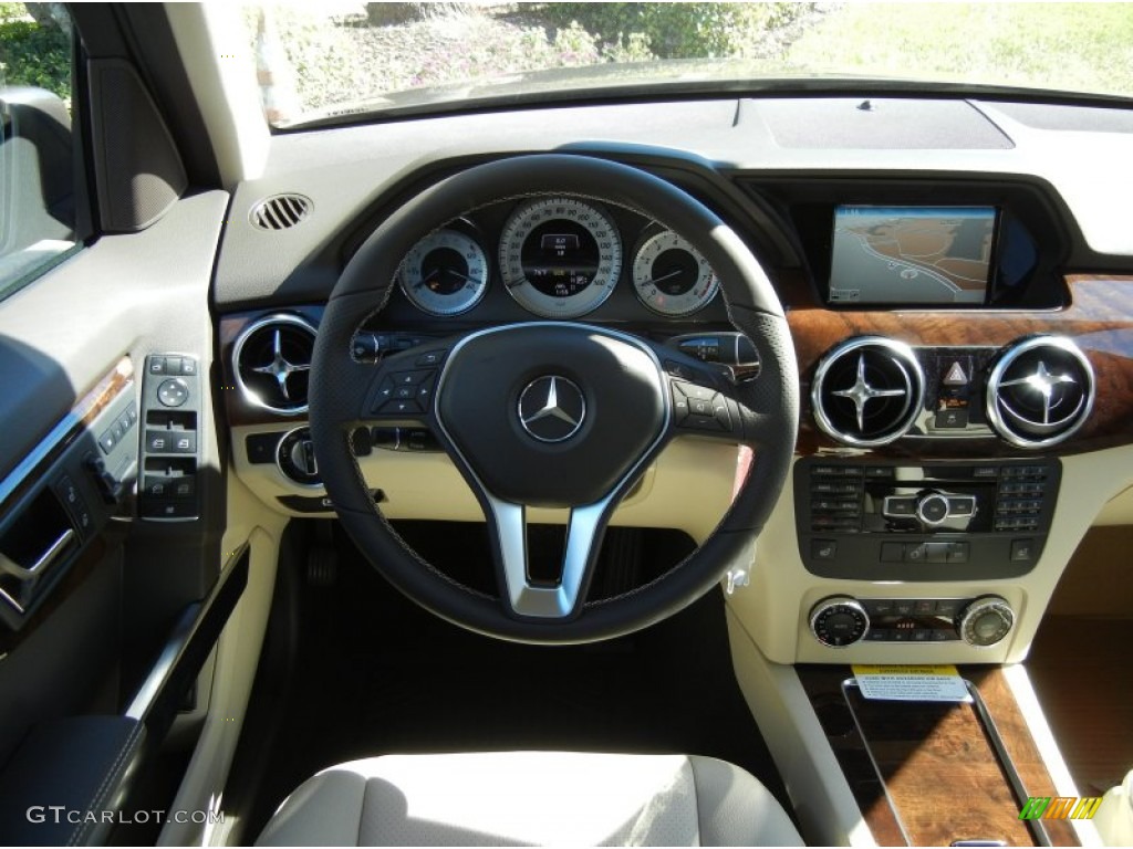 2013 Mercedes-Benz GLK 350 Almond/Mocha Dashboard Photo #73399964
