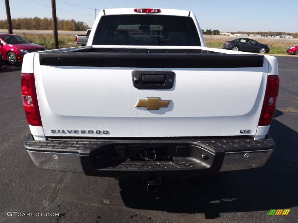 2013 Silverado 1500 LTZ Crew Cab 4x4 - Summit White / Light Cashmere/Dark Cashmere photo #6