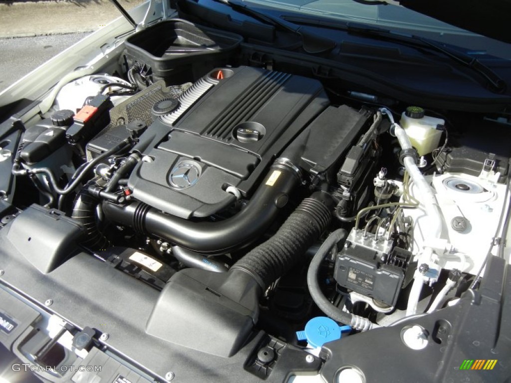 2013 Mercedes-Benz SLK 250 Roadster 1.8 Liter GDI Turbocharged DOHC 16-Valve VVT 4 Cylinder Engine Photo #73400201