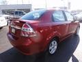 Sport Red - Aveo LT Sedan Photo No. 7