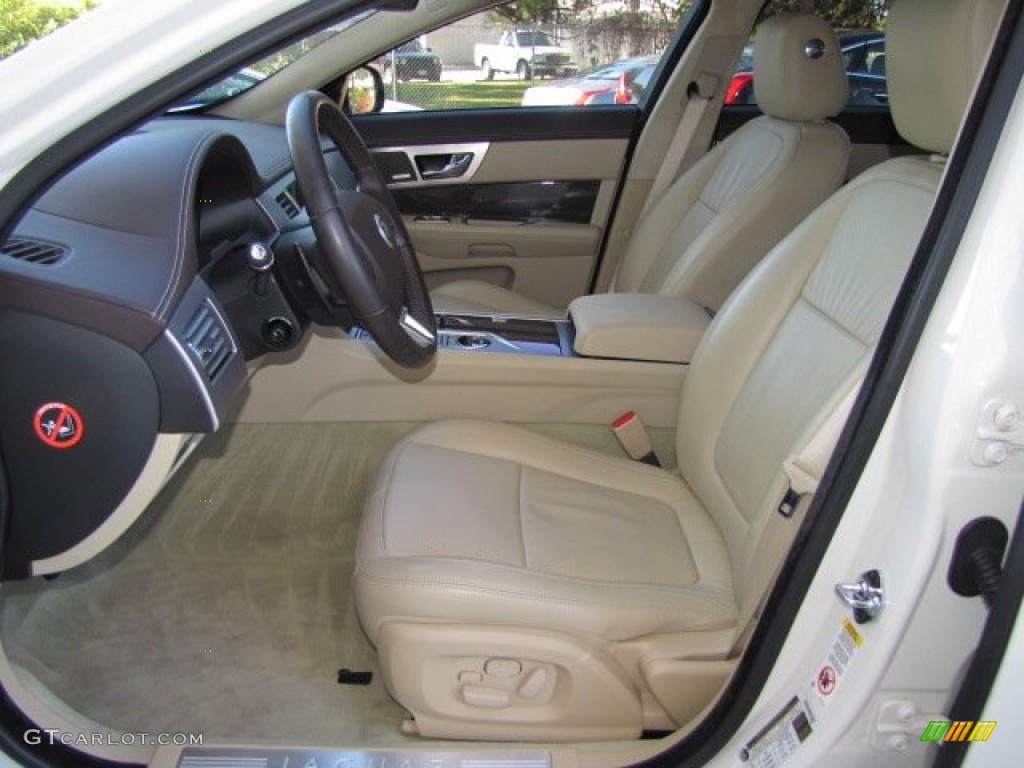 2010 Jaguar XF XF Supercharged Sedan Front Seat Photo #73400564