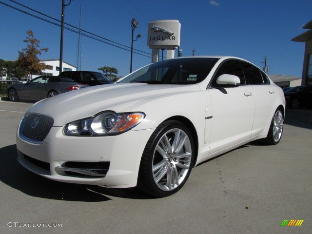 Porcelain White 2010 Jaguar XF XF Supercharged Sedan Exterior Photo #73400603