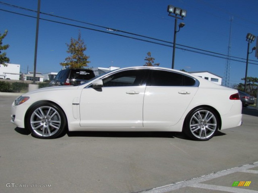 Porcelain White 2010 Jaguar XF XF Supercharged Sedan Exterior Photo #73400621
