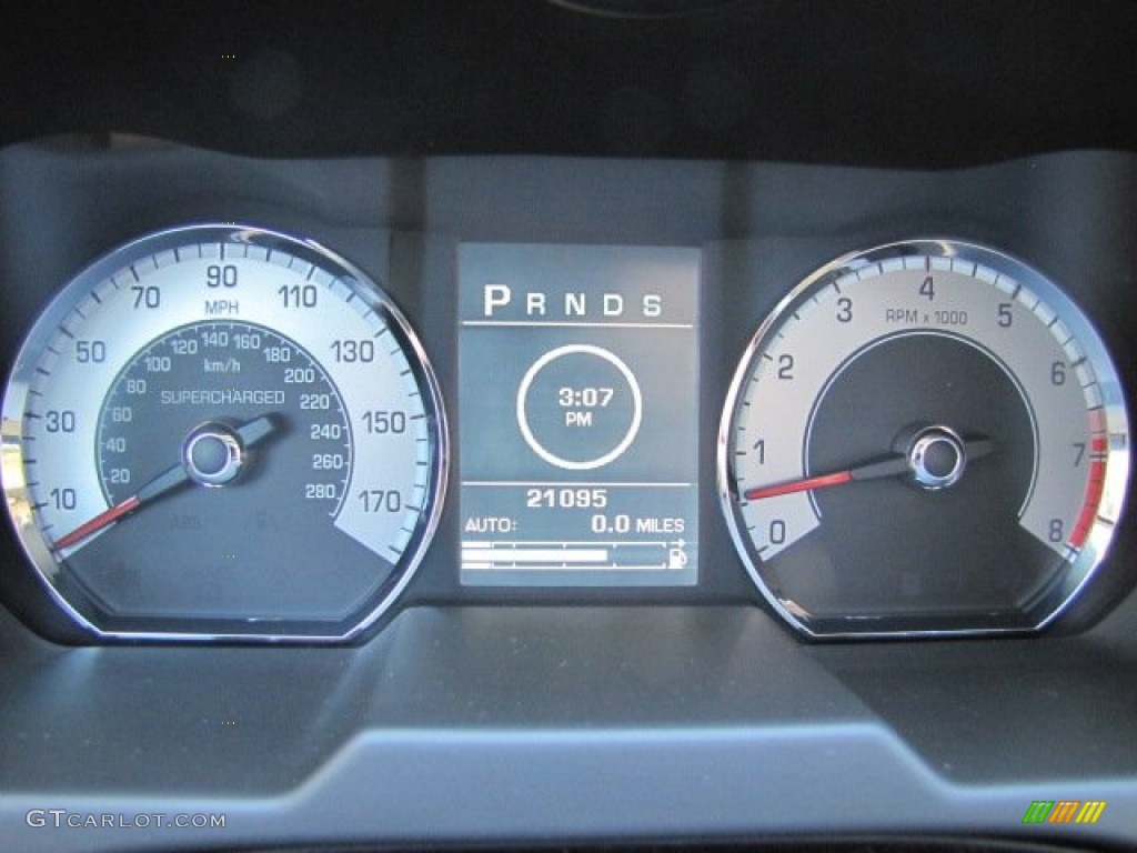 2010 Jaguar XF XF Supercharged Sedan Gauges Photos