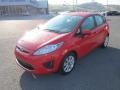 2012 Race Red Ford Fiesta SE Hatchback  photo #3