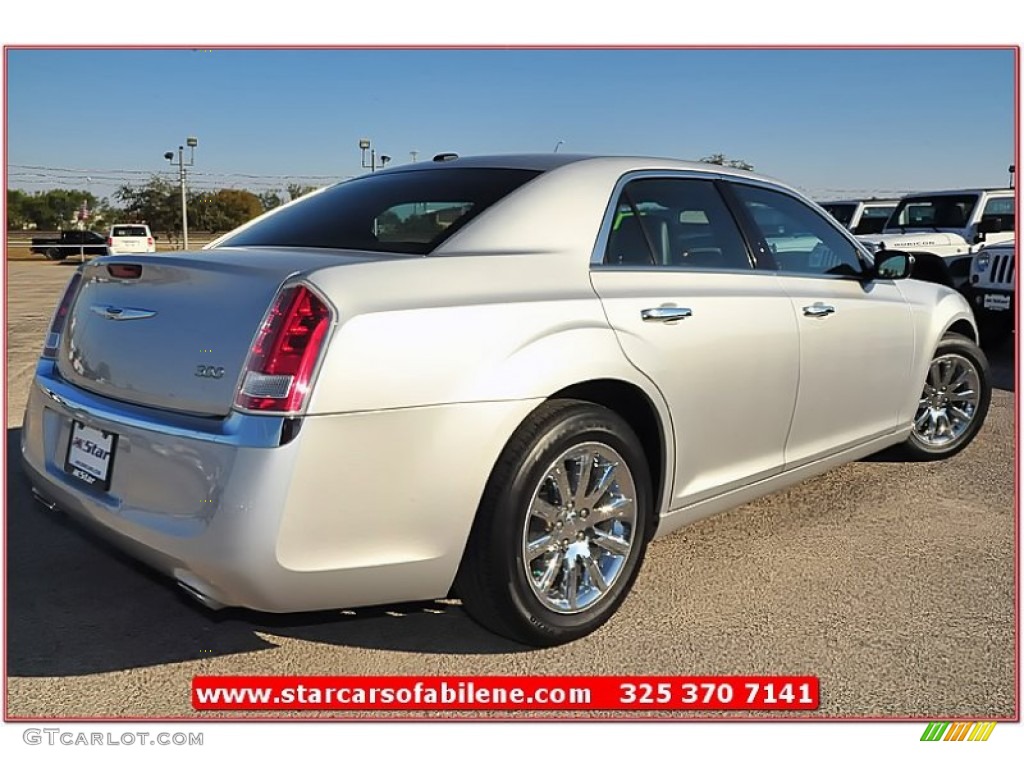 2012 300 Limited - Bright Silver Metallic / Black photo #6