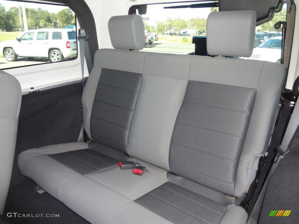 2008 Jeep Wrangler X 4x4 Right Hand Drive Rear Seat Photo #73403507