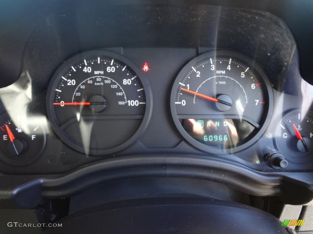 2008 Jeep Wrangler X 4x4 Right Hand Drive Gauges Photos
