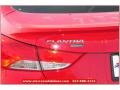 2013 Volcanic Red Hyundai Elantra Coupe SE  photo #4