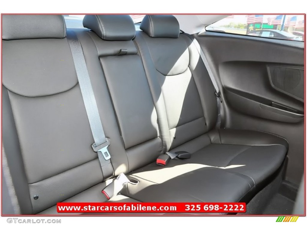 2013 Elantra Coupe SE - Volcanic Red / Black photo #21