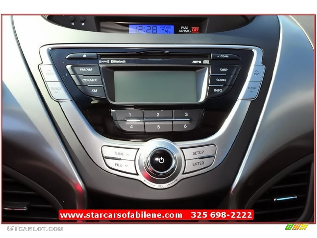 2013 Elantra Coupe SE - Volcanic Red / Black photo #24