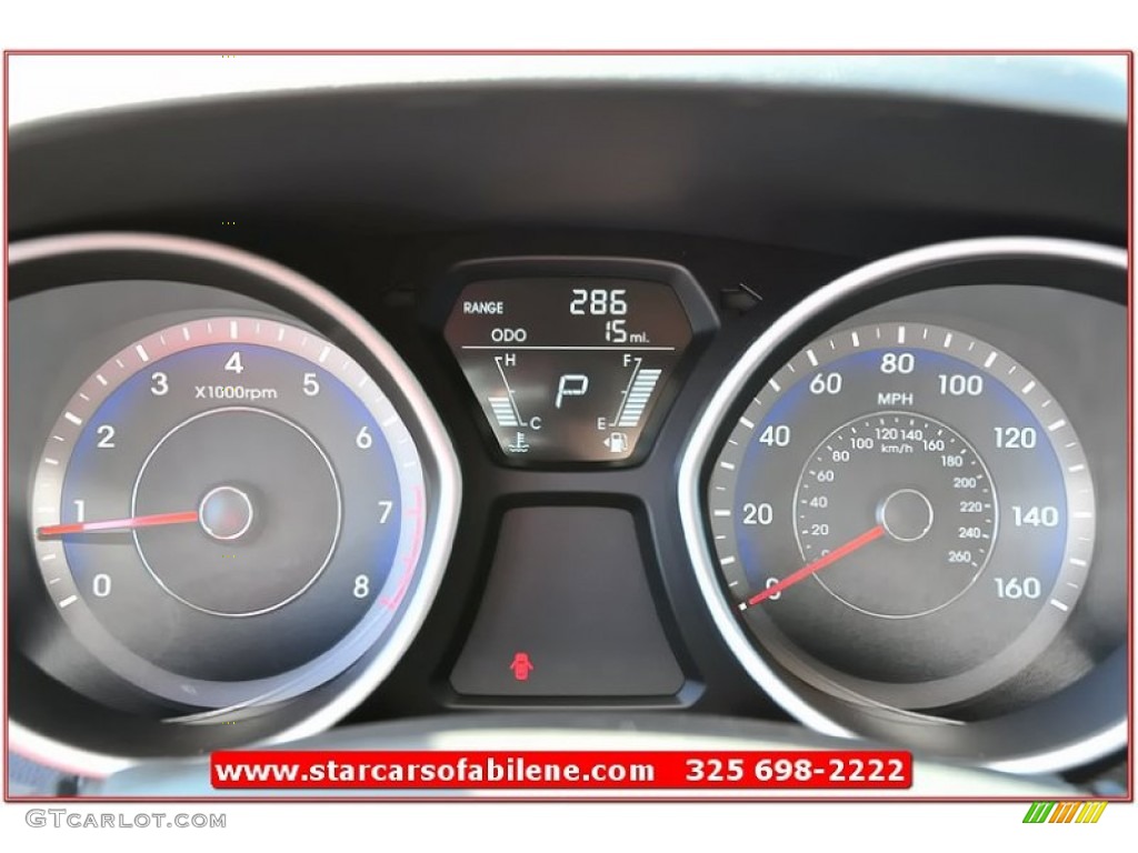 2013 Elantra Coupe SE - Volcanic Red / Black photo #26