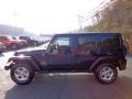 2013 True Blue Pearl Jeep Wrangler Unlimited Sahara 4x4  photo #2