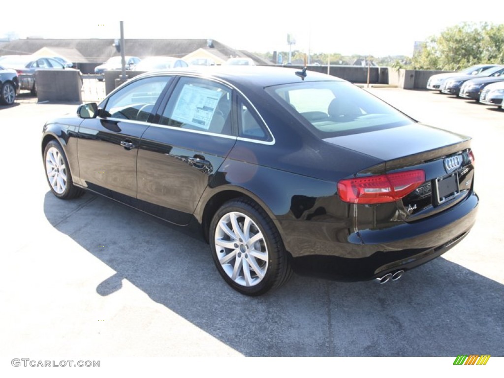 2013 A4 2.0T Sedan - Brilliant Black / Black photo #6