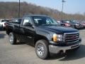 2013 Onyx Black GMC Sierra 1500 Regular Cab 4x4  photo #4