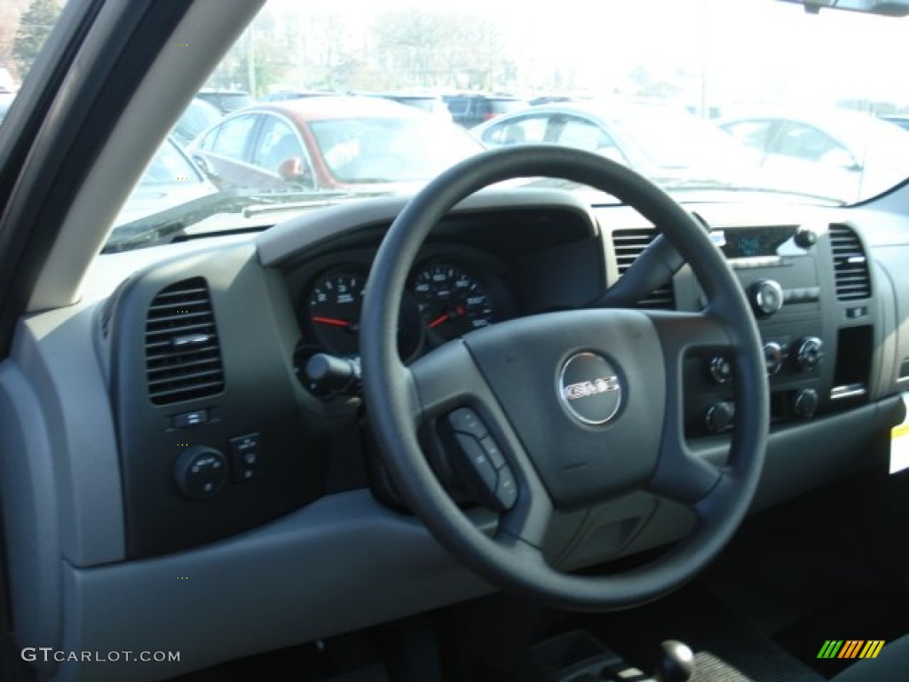 2013 Sierra 1500 Regular Cab 4x4 - Onyx Black / Dark Titanium photo #10