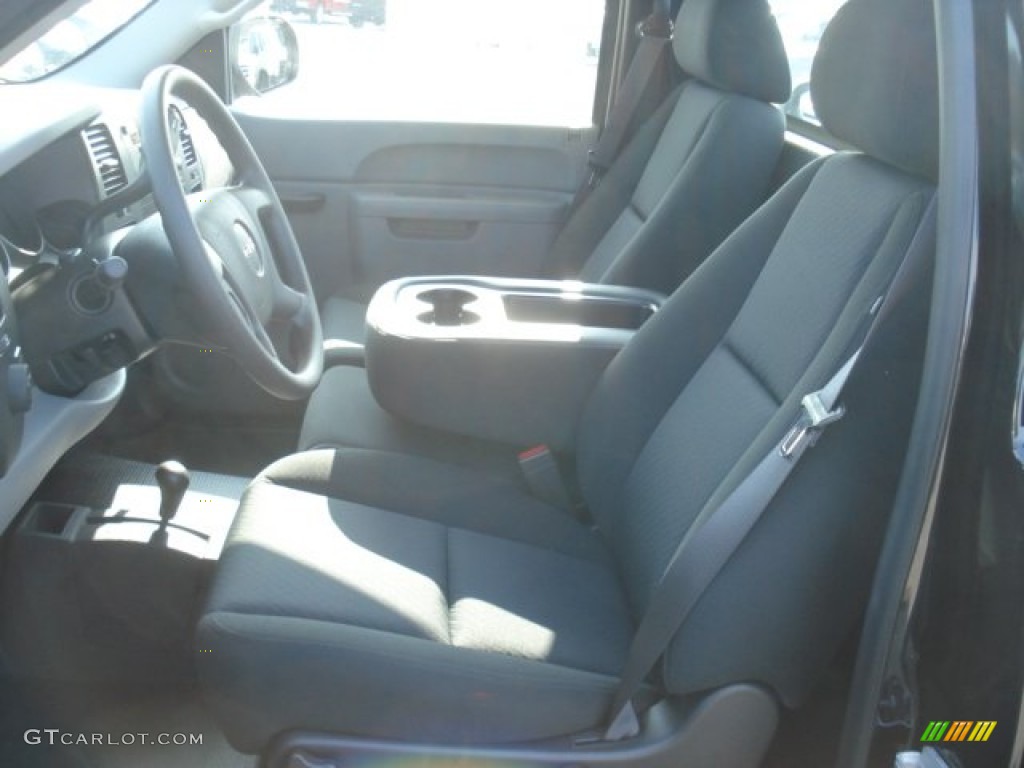 2013 Sierra 1500 Regular Cab 4x4 - Onyx Black / Dark Titanium photo #11