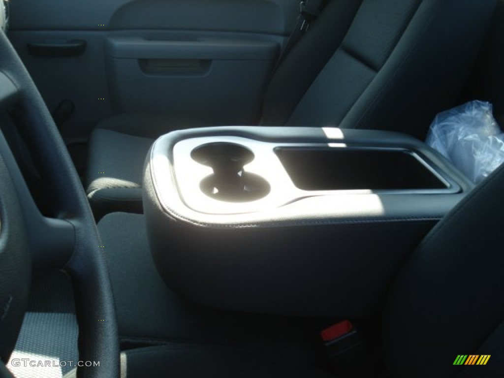 2013 Sierra 1500 Regular Cab 4x4 - Onyx Black / Dark Titanium photo #14