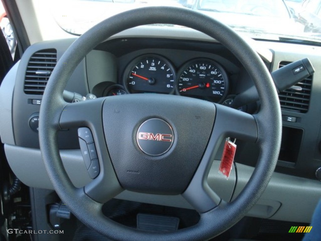 2013 Sierra 1500 Regular Cab 4x4 - Onyx Black / Dark Titanium photo #17
