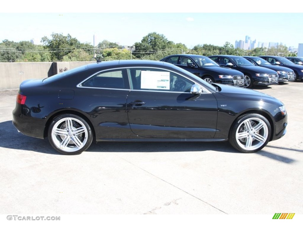 Phantom Black Metallic 2013 Audi S5 3.0 TFSI quattro Coupe Exterior Photo #73406696