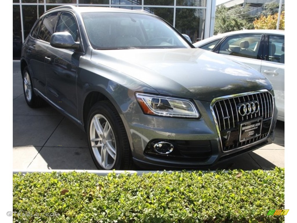 2013 Q5 2.0 TFSI quattro - Monsoon Gray Metallic / Steel Grey photo #1