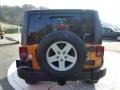 2012 Dozer Yellow Jeep Wrangler Unlimited Rubicon 4x4  photo #4