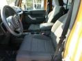 2012 Dozer Yellow Jeep Wrangler Unlimited Rubicon 4x4  photo #14