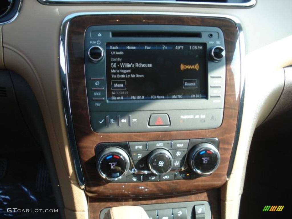 2013 Enclave Leather AWD - Champagne Silver Metallic / Choccachino Leather photo #16