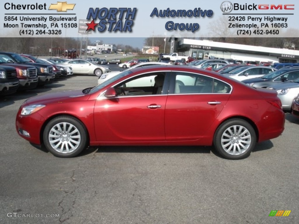 Crystal Red Tintcoat Buick Regal