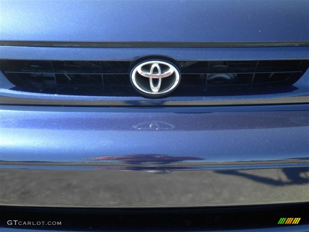 1997 Corolla DX - Dark Blue Pearl / Gray photo #4
