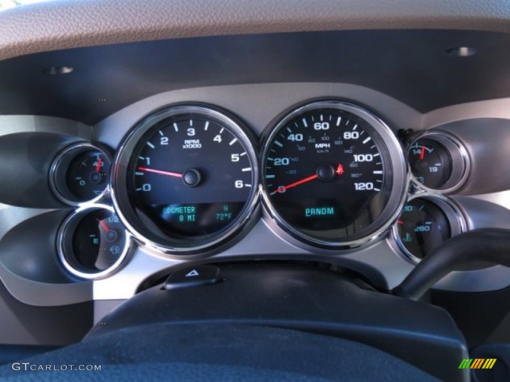 2013 Sierra 1500 SLE Crew Cab 4x4 - Mineral Green Metallic / Very Dark Cashmere/Light Cashmere photo #16