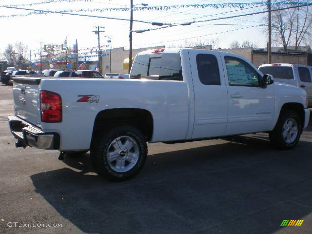 2013 Silverado 1500 LTZ Extended Cab 4x4 - Summit White / Ebony photo #7